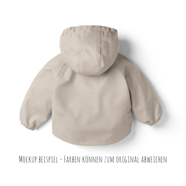 Softshell meliert - Kiesel hell
