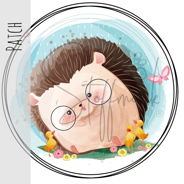 Patch / Aufnäher  - Igel