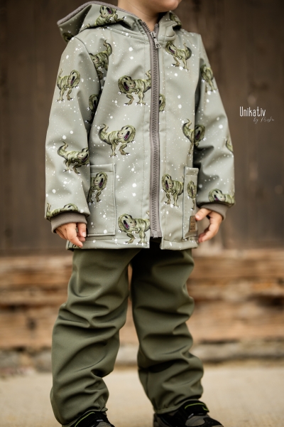 Softshell Uni - Armygrün