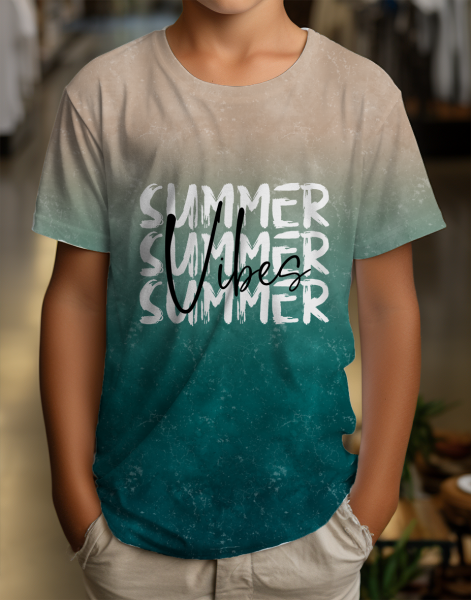 KOMBI Panel - " BEIGE/PETROL " -  Jersey - Höhe ca. 0,8 Meter