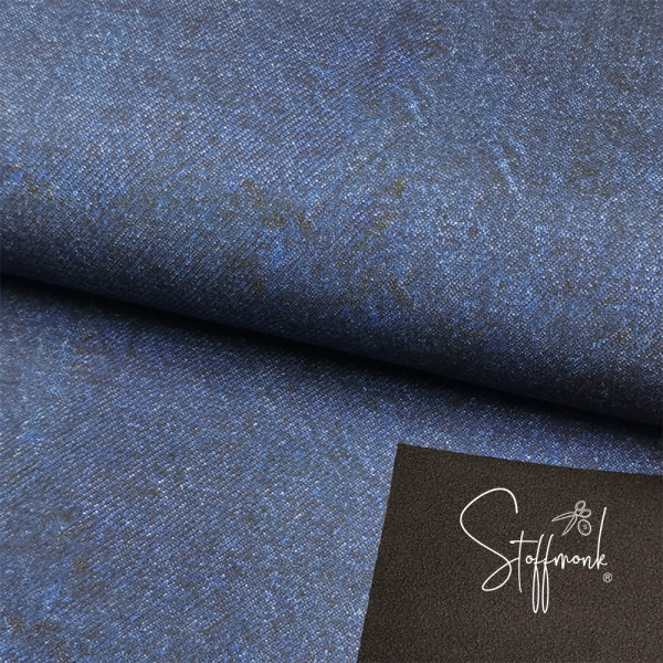 Softshell Jeansoptik Blau