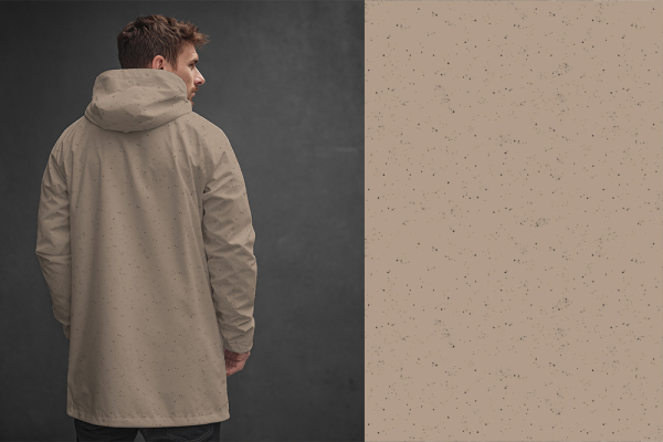 VB - EP "Konfetti # Hellbraun/schwarz "  SOFTSHELL