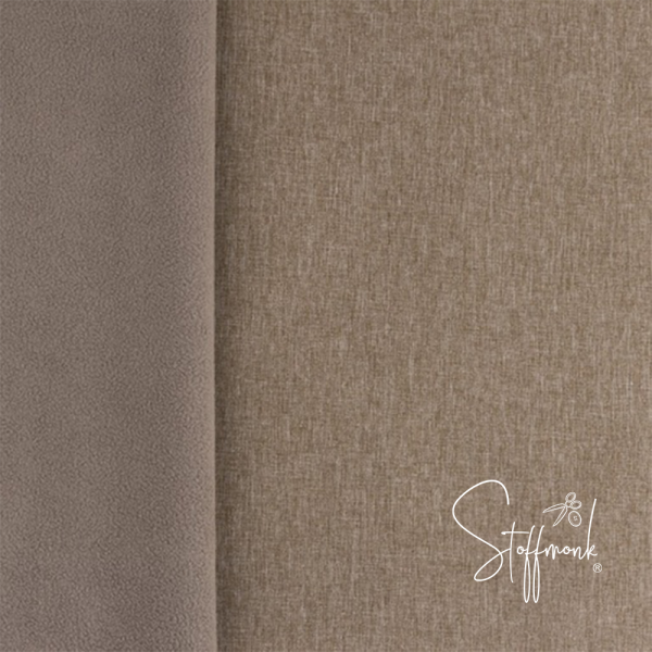Softshell meliert - Taupe