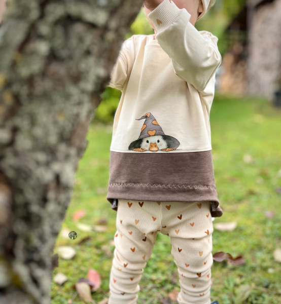 Bügelbild - H34 - " Gans guck guck.. "