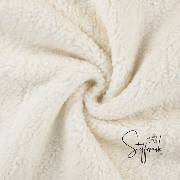 Teddy Baumwollfleece Natur