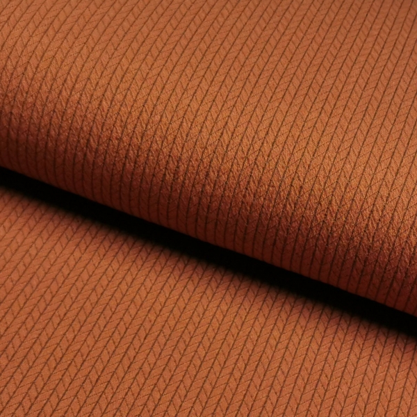 Strick Jersey - Rost - Recycled Cotton