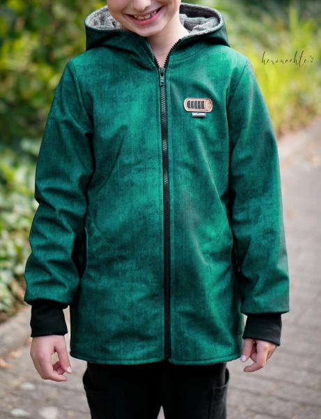 VB - EP "Denim # Smaragd "  SOFTSHELL