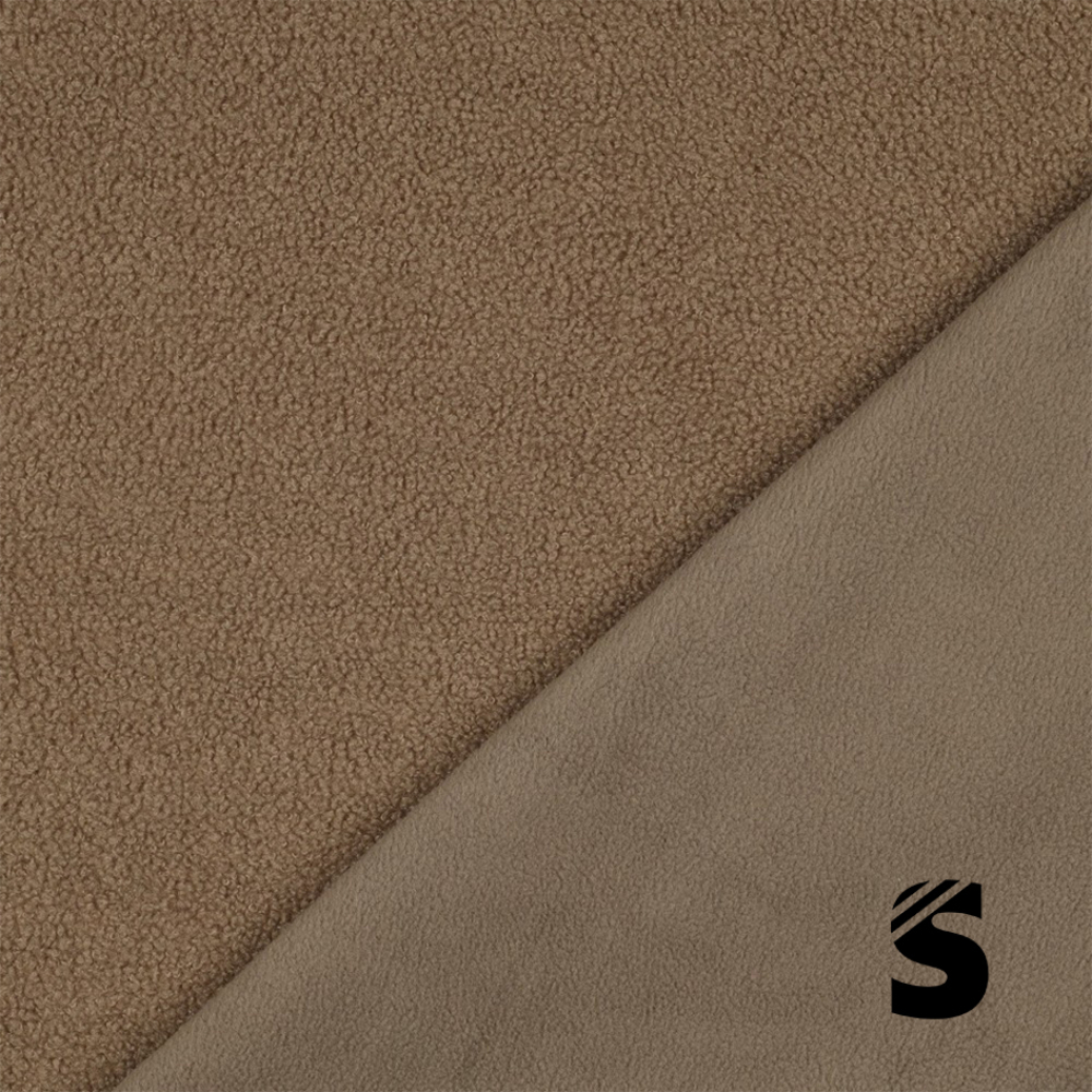 Doubleface Teddy/Fleece - Sand