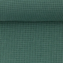 Waffelstrick Jersey - Smaragd