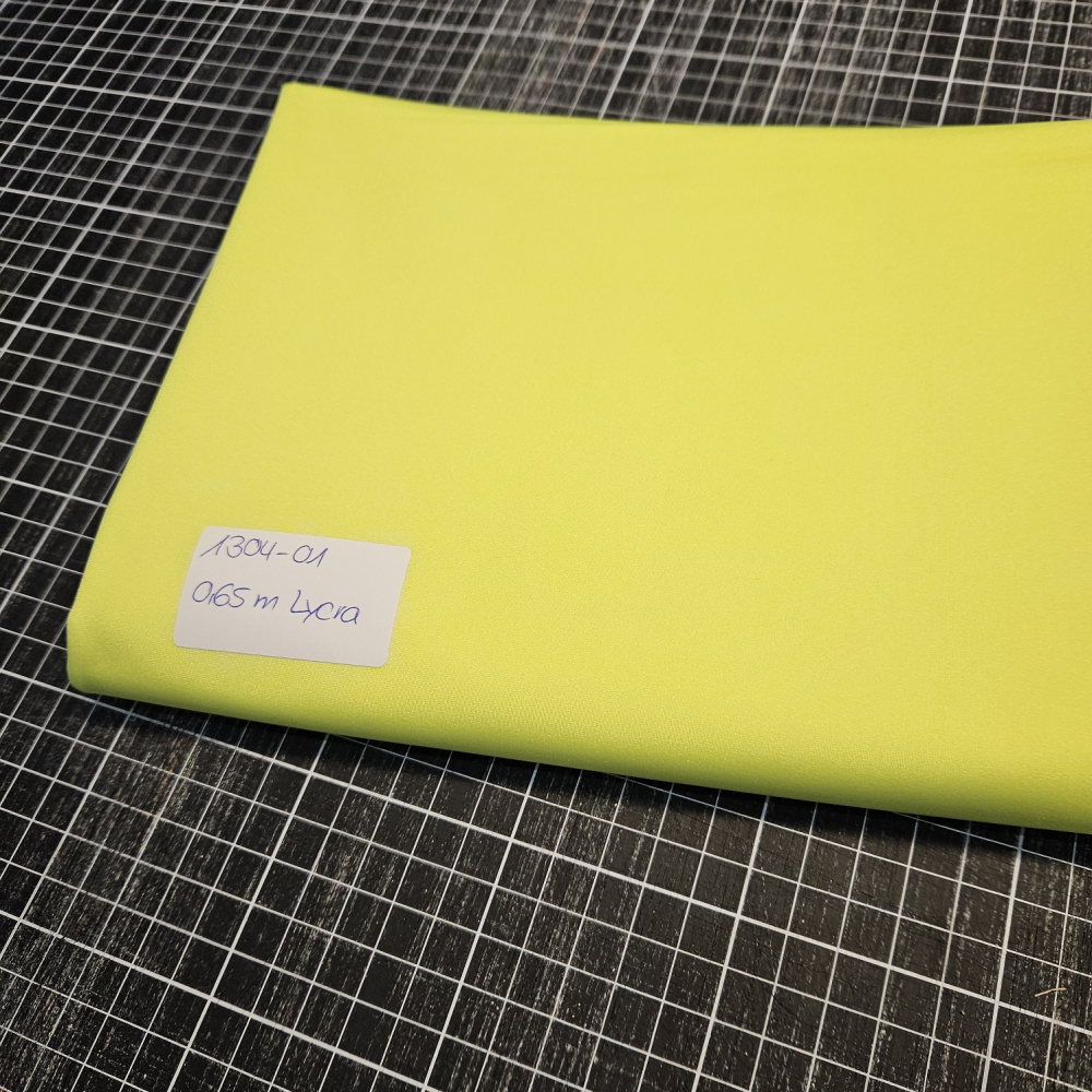 1304-01 0,65 Meter LYCRA UPF50+  #neongelb