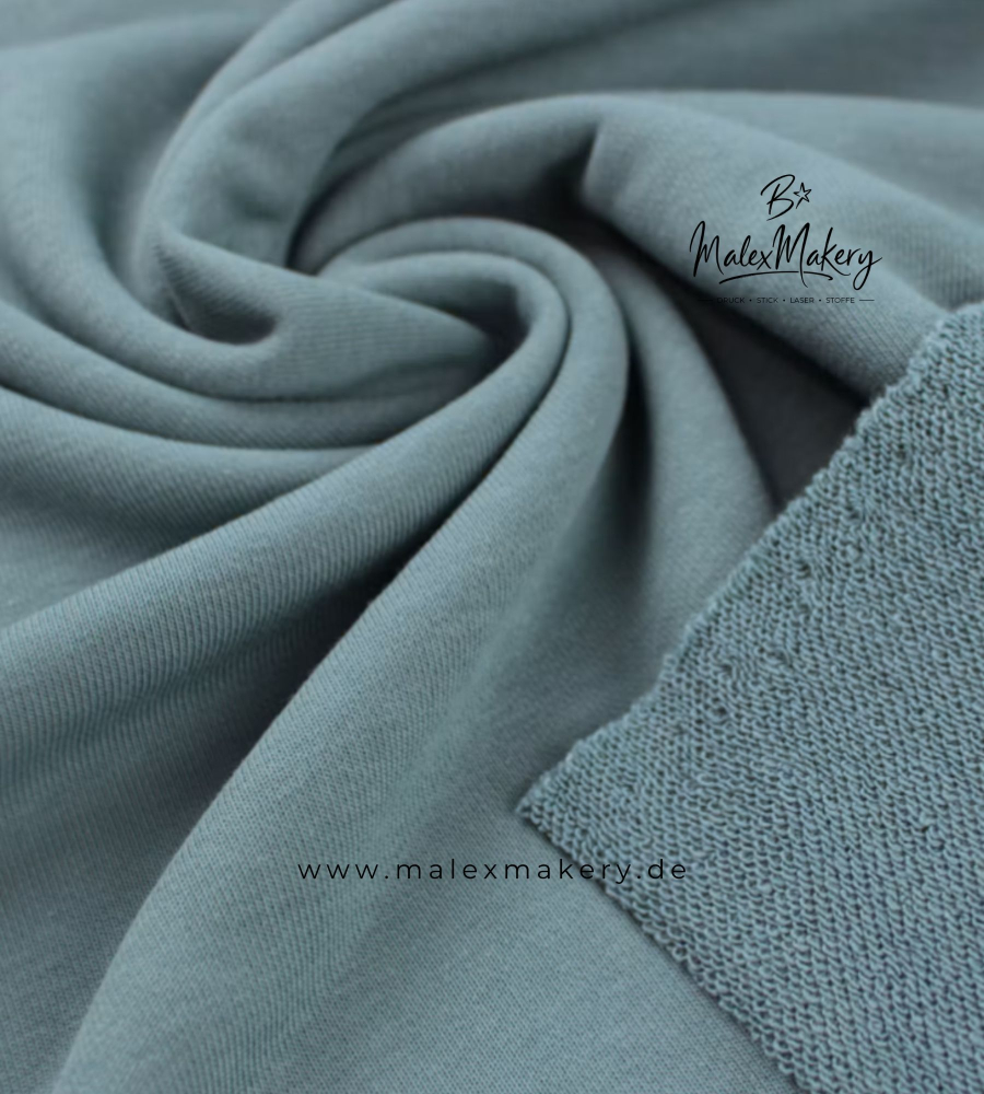 French Terry/Sweat (grobe Schlingen) - #Graublau