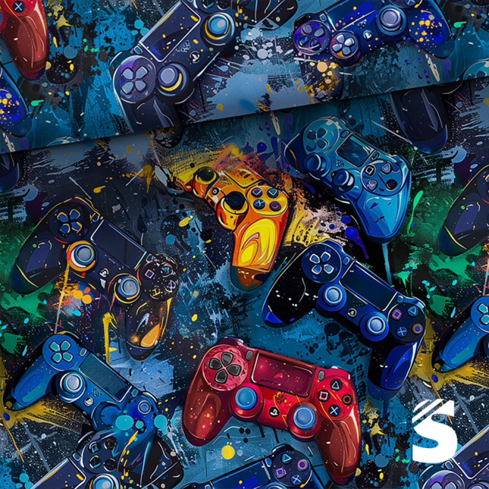 Gamer     -  French Terry  (Reaktivdruck)