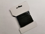 Premium Gummiband 8mm Schwarz (5 Meter)