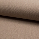 Waffelstrick Jersey - Beige melange -