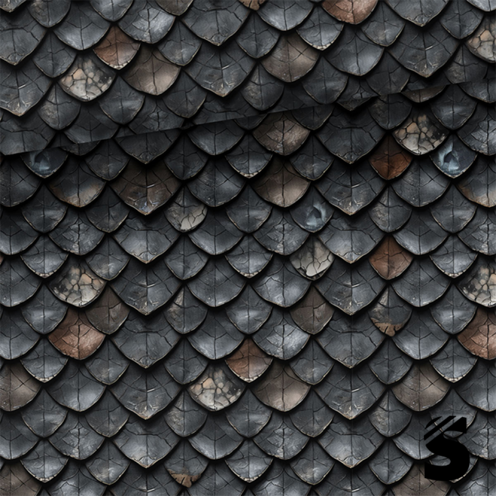 Mystic Dragon Kombi -  French Terry  (Reaktivdruck)