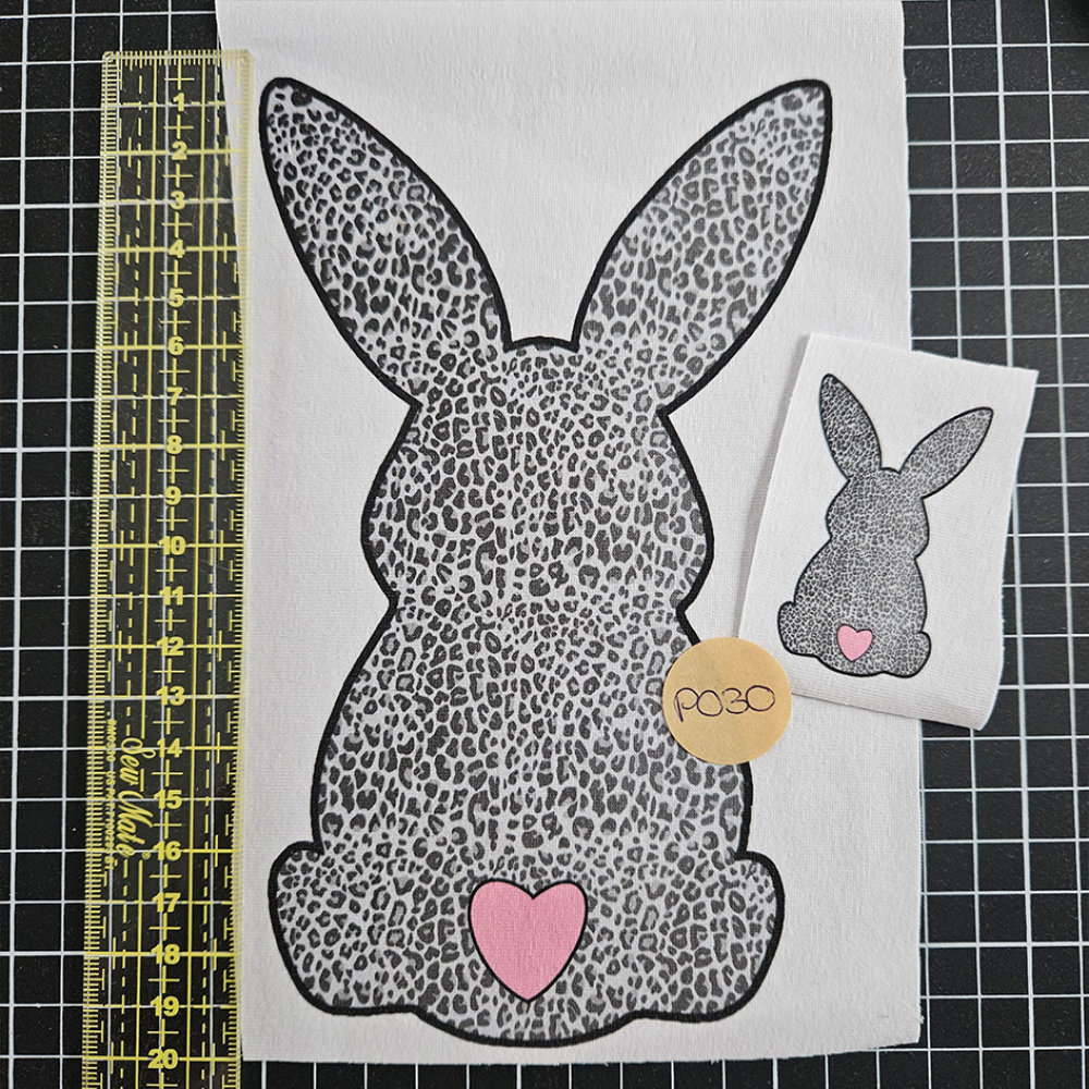 P030 - Patch SET - Leo Hase - 20cm + 5cm - 4,50 €