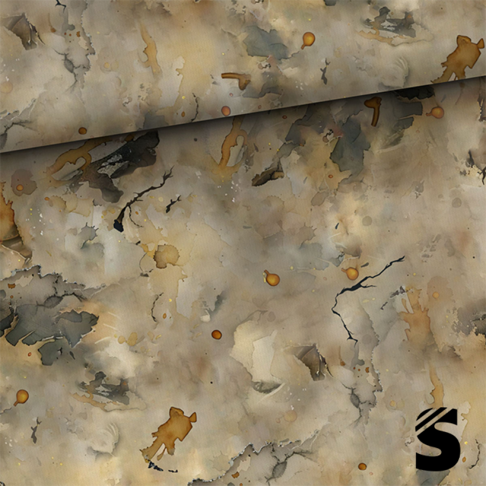 Papyrus Kombi  -  French Terry  (Reaktivdruck)