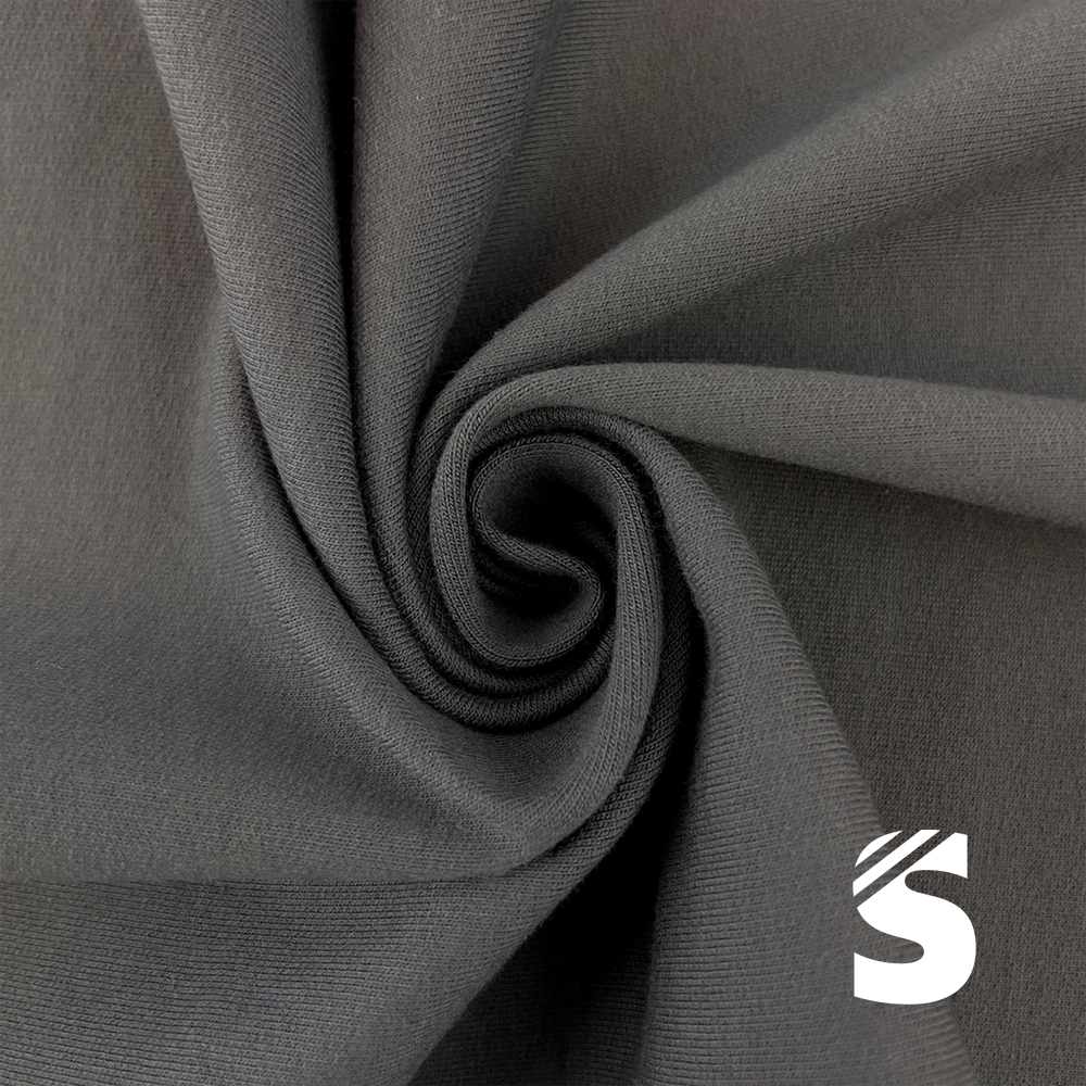 PREMIUM  French Terry/Sommersweat - #Dunkelgrau