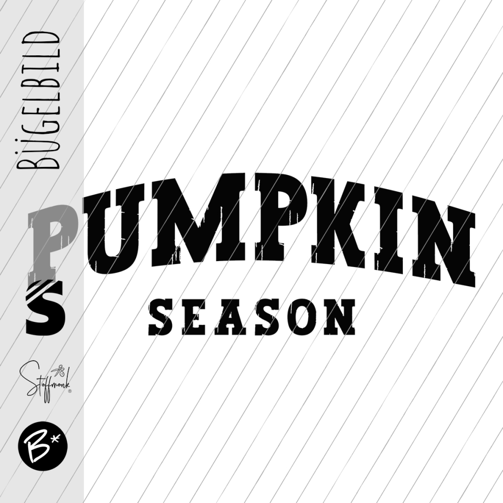 Bügelbild - H68 - " PUMPKIN SEASON "