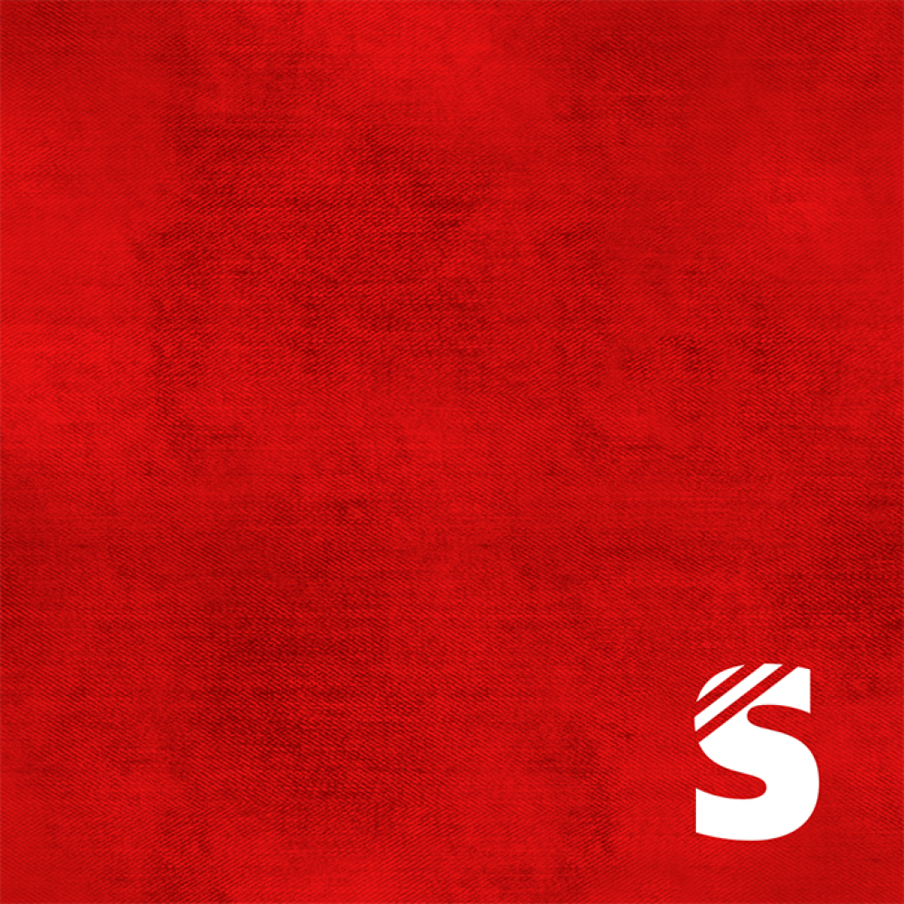 DENIM #rot  -  Bio FRENCH TERRY