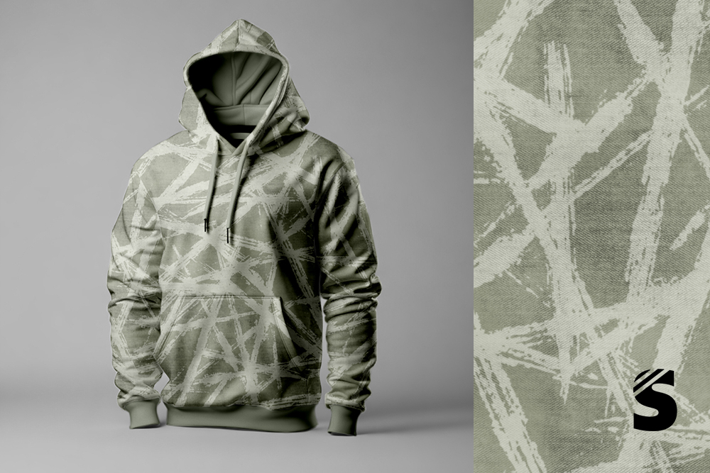 STROKES #oliv - Bio French Terry