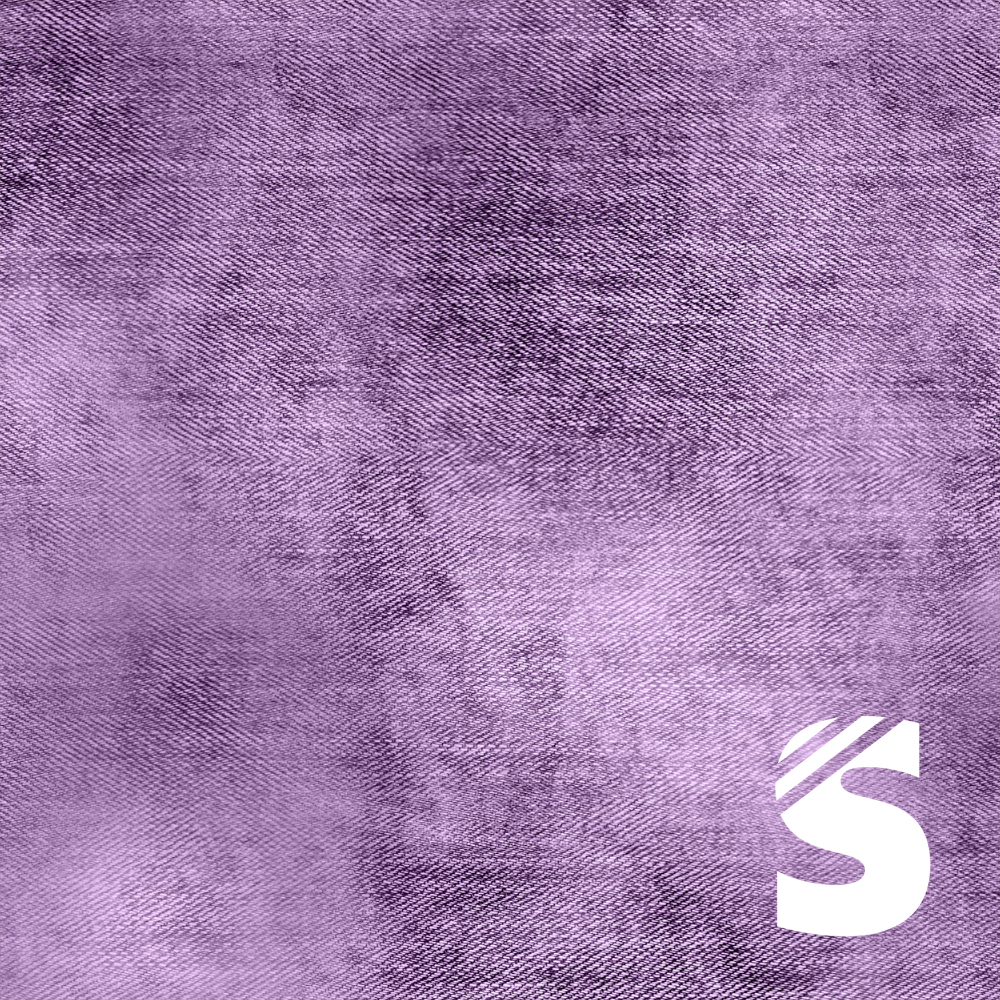 Denim  #Purple   - Bio French Terry