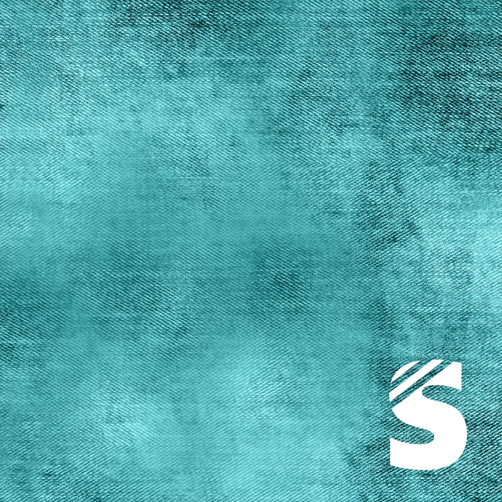 Denim  #Türkis   - Bio French Terry