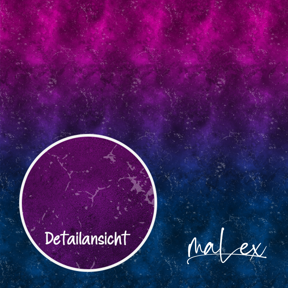 KOMBI Panel - " PINK/BLAU " -  Jersey - Höhe ca. 0,8 Meter/volle Breite