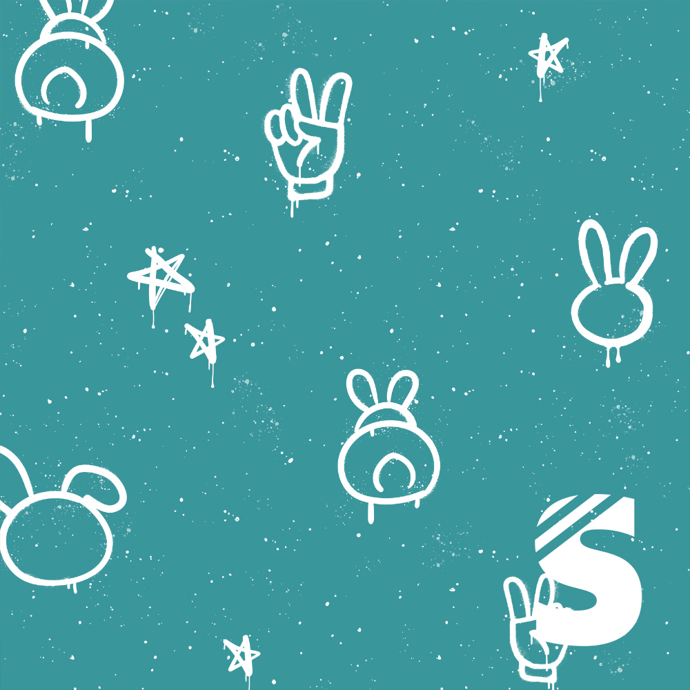 Cool Easter  #Türkis - Bio Jersey