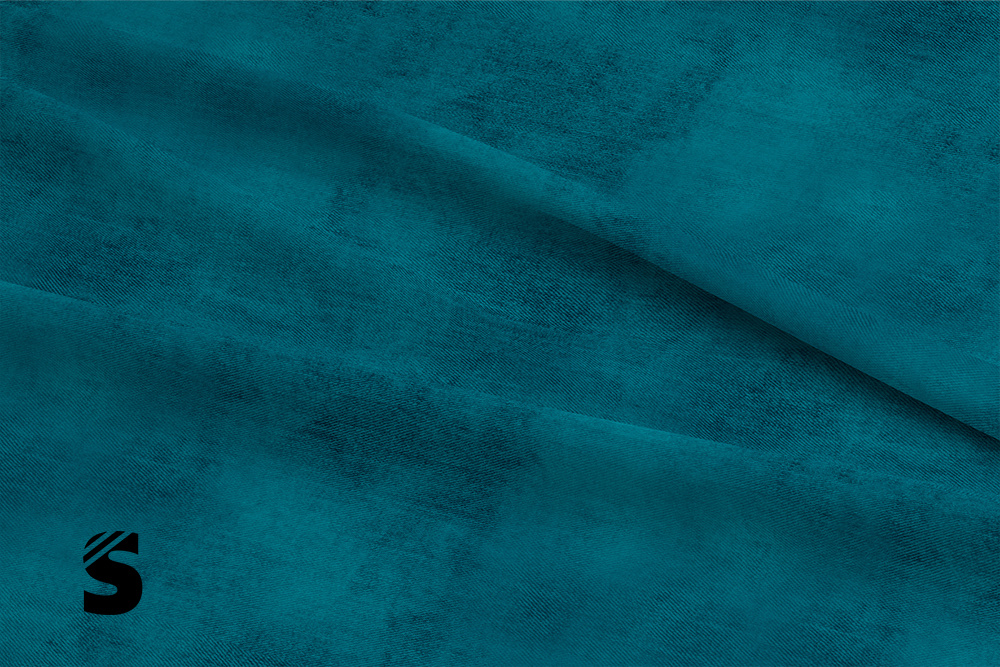 Denim  - #petrol - Bio French Terry