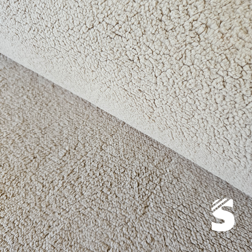 Teddy Stoff - Ecru/Beige