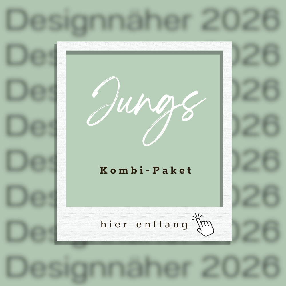 Kombi - Paket   Designnäher 2026 - " JUNGS "