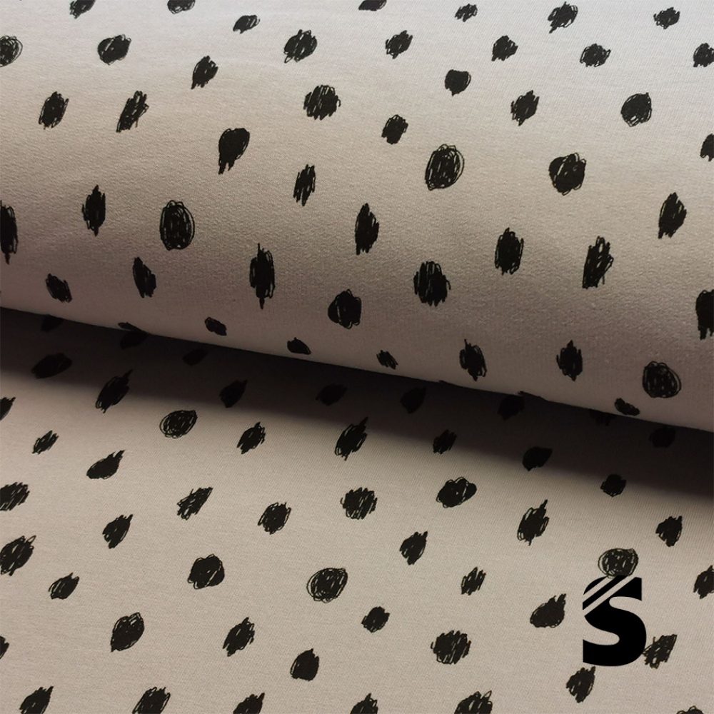 BIO Soft Sweat ANGERAUT  -  Grau Punkte